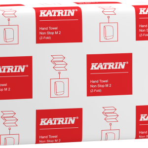 Katrin håndklædeark z-fold 2-lag hvid, 18Ã150stk